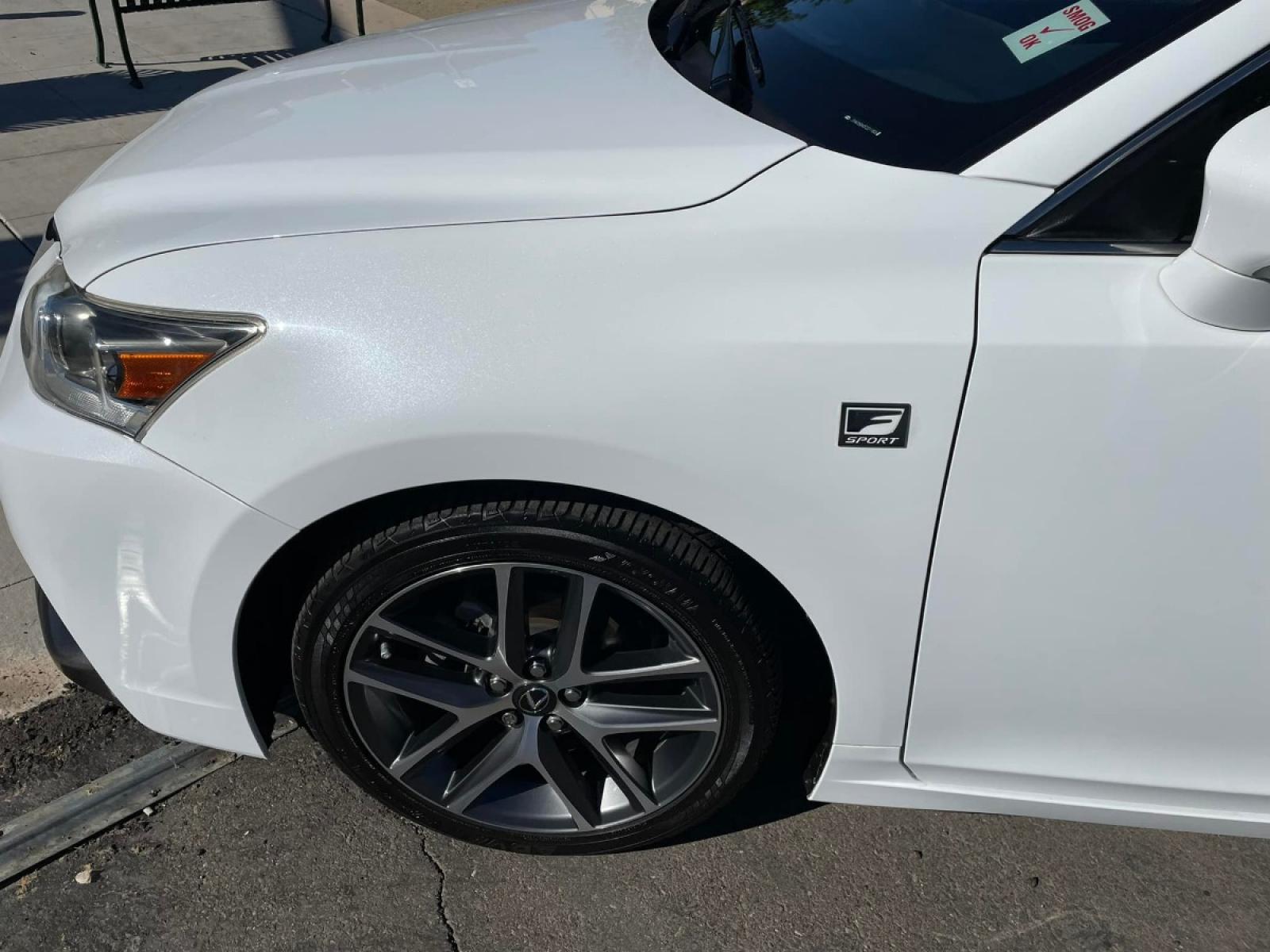 2015 WHITE Lexus CT 200h Base (JTHKD5BH0F2) with an 1.8L L4 HYBRID engine, Continuously Variable Transmission transmission, located at 744 E Miner Ave, Stockton, CA, 95202, (209) 944-5770, 37.956863, -121.282082 - Photo #5