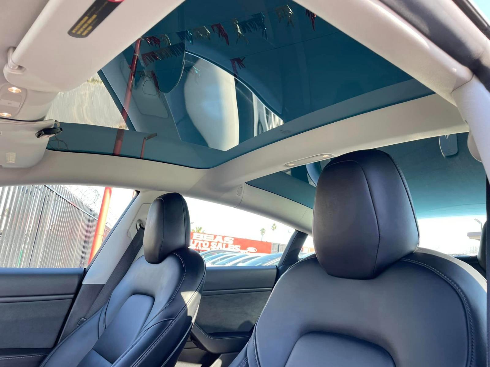 2019 BLACK Tesla Model 3 Standard Plus (5YJ3E1EA2KF) with an ELECTRIC engine, 1A transmission, located at 744 E Miner Ave, Stockton, CA, 95202, (209) 944-5770, 37.956863, -121.282082 - Photo #12