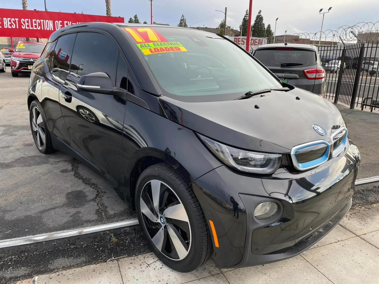 2017 BLACK BMW i3 EV (WBY1Z6C31HV) with an ELECTRIC engine, CVT transmission, located at 744 E Miner Ave, Stockton, CA, 95202, (209) 944-5770, 37.956863, -121.282082 - Photo #0