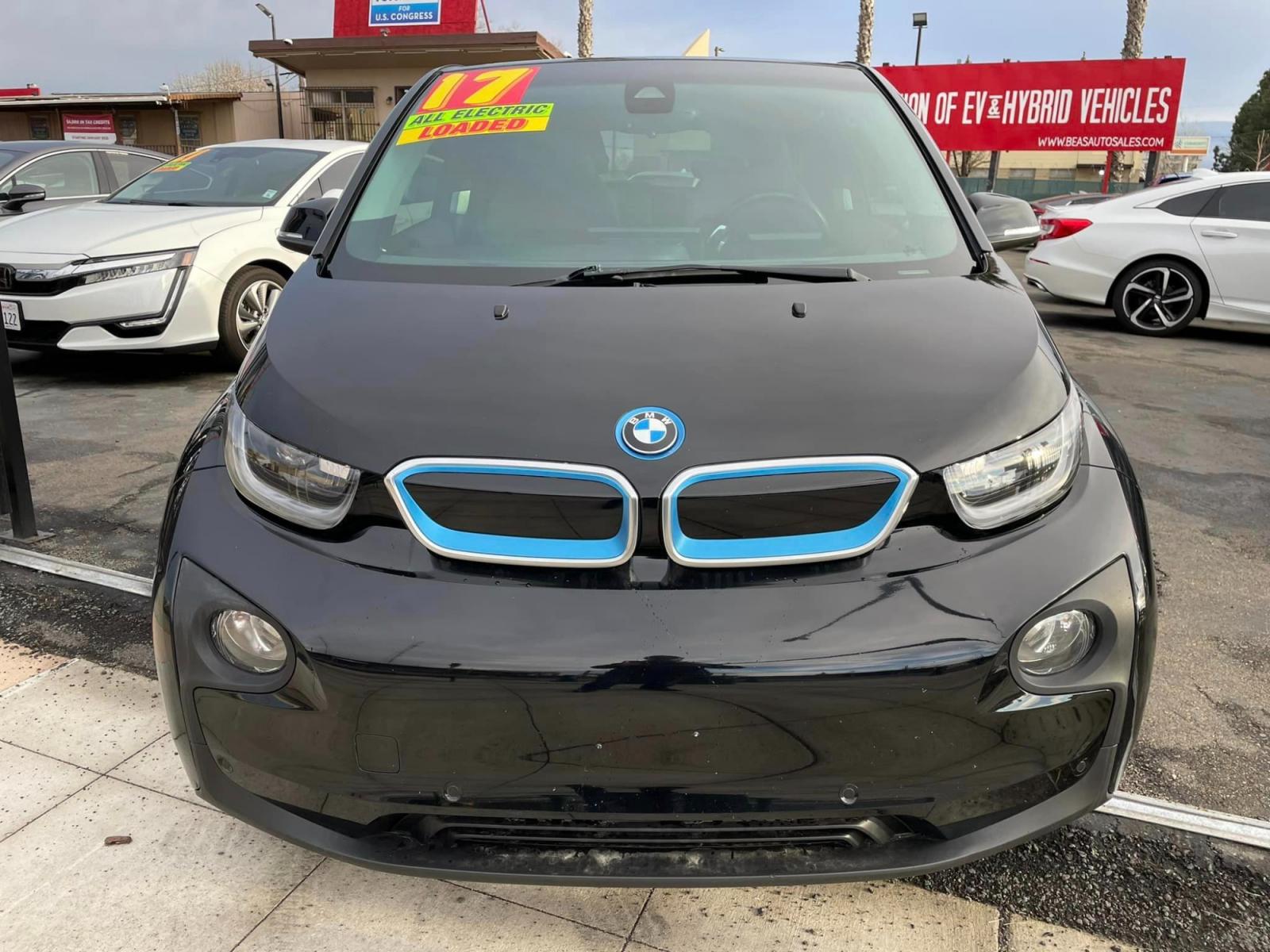 2017 BLACK BMW i3 EV (WBY1Z6C31HV) with an ELECTRIC engine, CVT transmission, located at 744 E Miner Ave, Stockton, CA, 95202, (209) 944-5770, 37.956863, -121.282082 - Photo #2