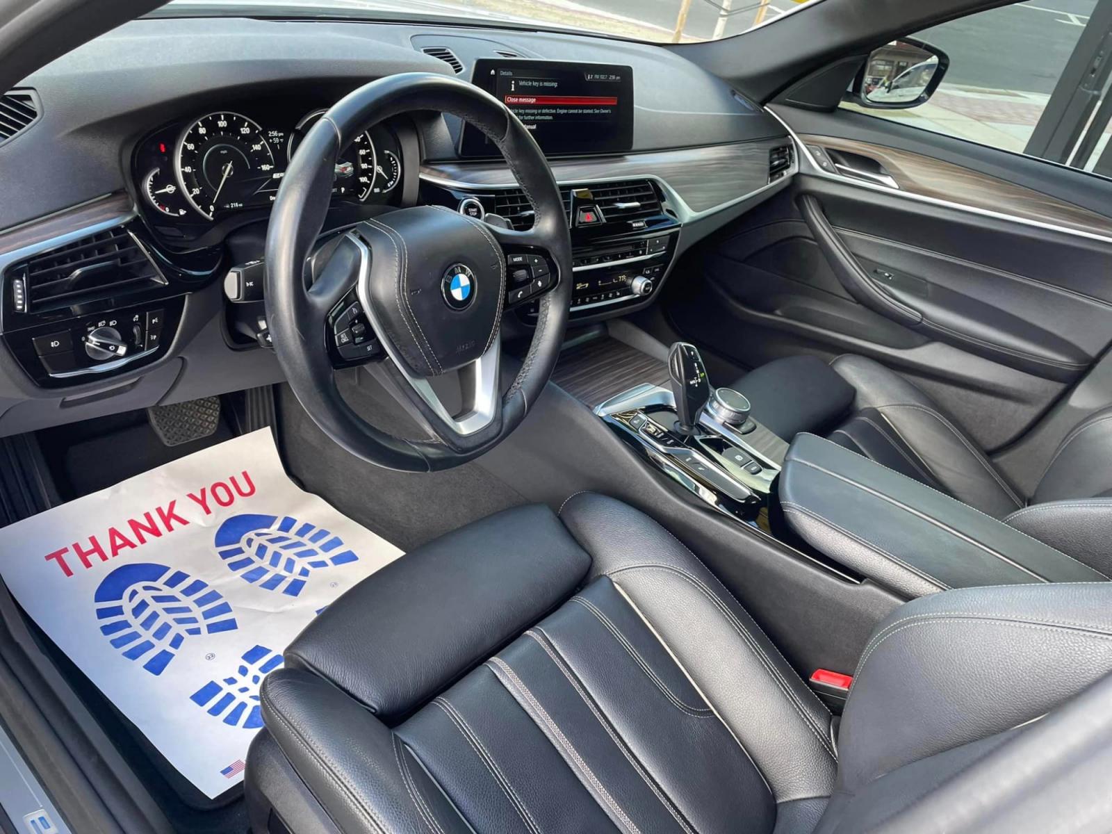 2018 WHITE BMW 5-Series 530e iPerformance (WBAJA9C55JB) with an 2.0L L4 DOHC 16V TURBO HYBRID engine, 8A transmission, located at 744 E Miner Ave, Stockton, CA, 95202, (209) 944-5770, 37.956863, -121.282082 - Photo #8