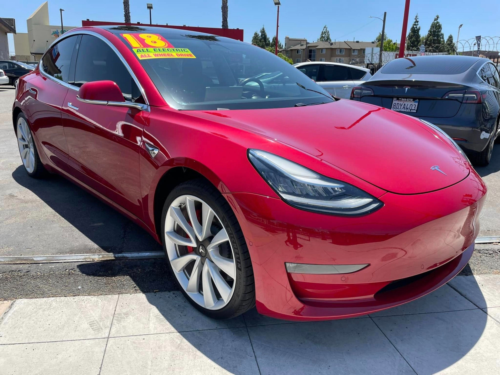 photo of 2018 Tesla Model 3 Long Range Sedan 4D EV AWD (Dual Motor)