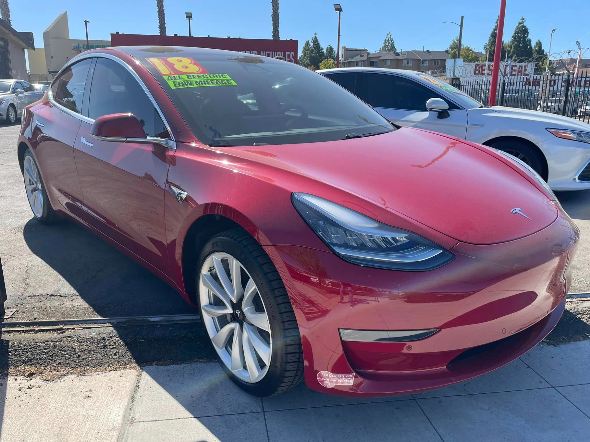 photo of 2018 Tesla Model 3 Long Range Sedan 4D EV