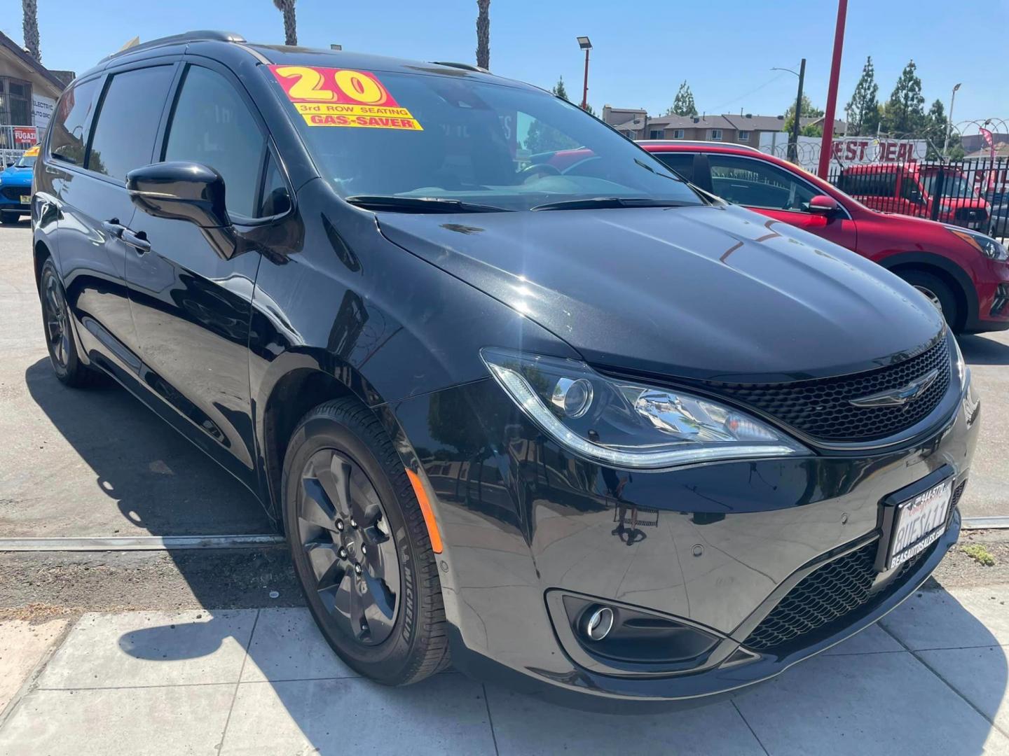 2020 BLACK /BLACK Chrysler Pacifica Hybrid (2C4RC1N70LR) , located at 744 E Miner Ave, Stockton, CA, 95202, (209) 944-5770, 37.956863, -121.282082 - Photo#0