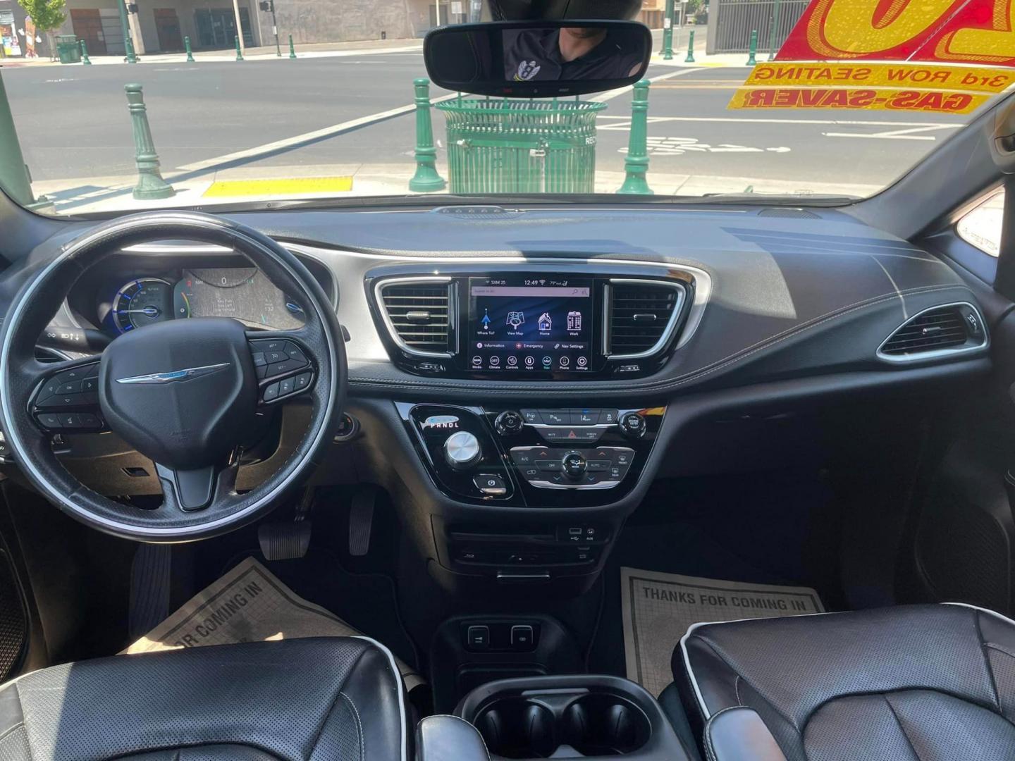 2020 BLACK /BLACK Chrysler Pacifica Hybrid (2C4RC1N70LR) , located at 744 E Miner Ave, Stockton, CA, 95202, (209) 944-5770, 37.956863, -121.282082 - Photo#7