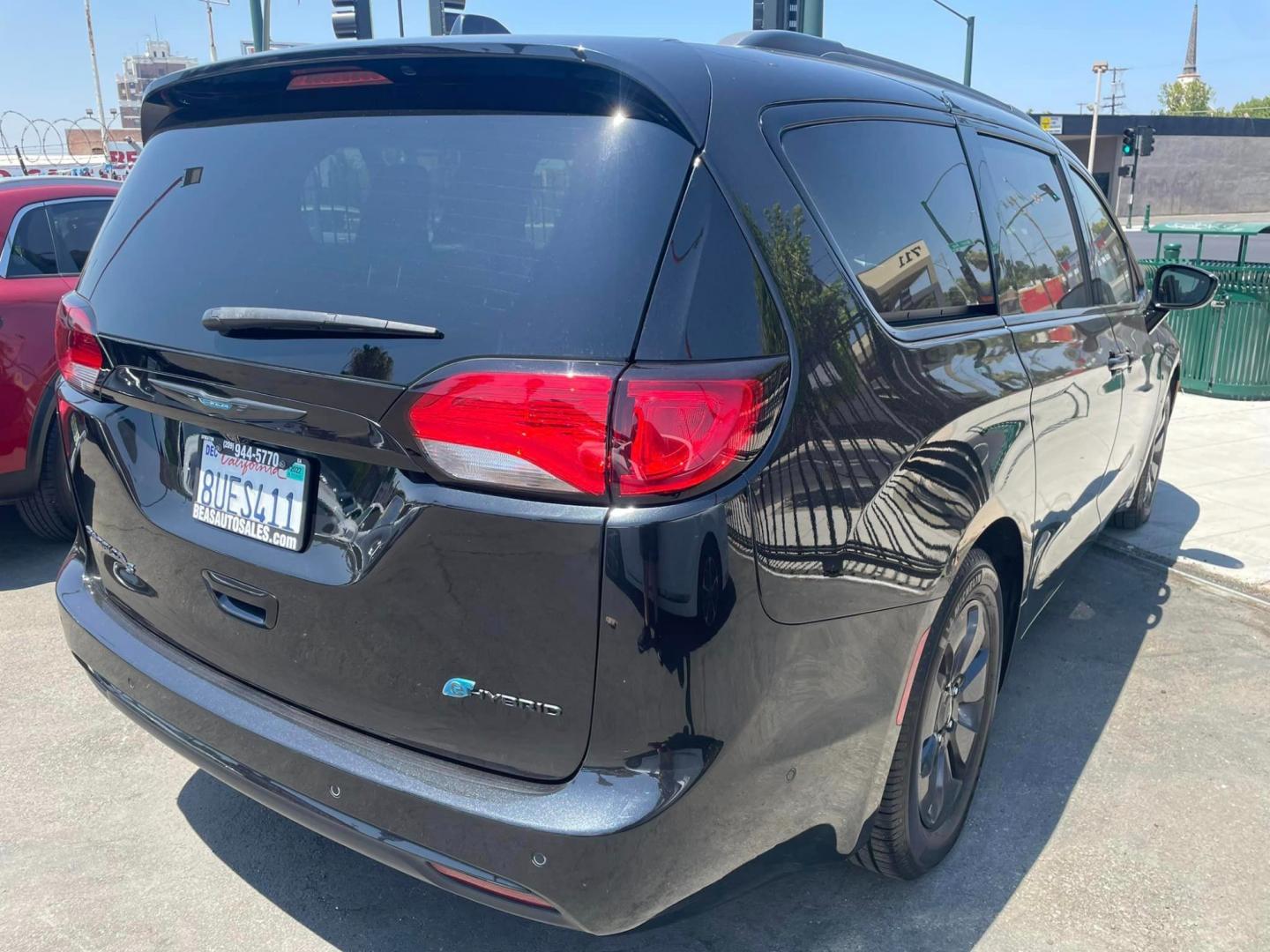 2020 BLACK /BLACK Chrysler Pacifica Hybrid (2C4RC1N70LR) , located at 744 E Miner Ave, Stockton, CA, 95202, (209) 944-5770, 37.956863, -121.282082 - Photo#14