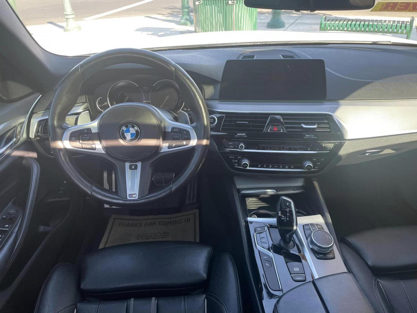 2018 BMW 5-Series 530e iPerformance (WBAJA9C54JB) with an 2.0L L4 DOHC 16V TURBO HYBRID engine, 8A transmission, located at 744 E Miner Ave, Stockton, CA, 95202, (209) 944-5770, 37.956863, -121.282082 - Photo#8