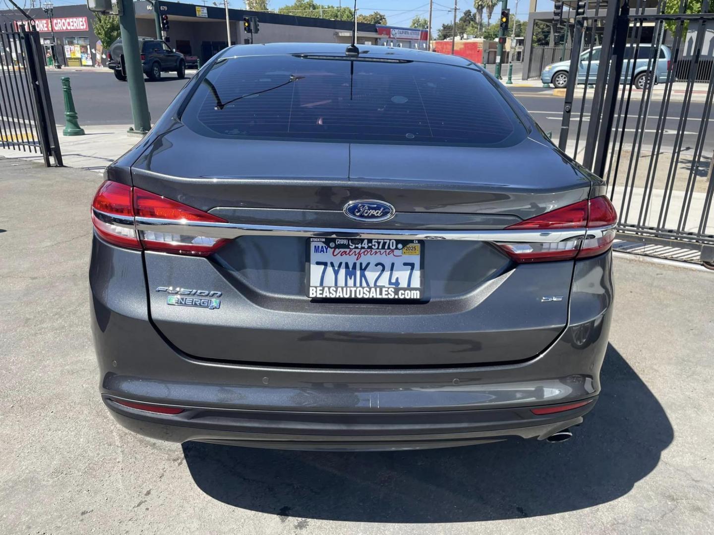 2017 Ford Fusion Energi SE (3FA6P0PU6HR) with an 2.0L L4 DOHC 16V HYBRID engine, CVT transmission, located at 744 E Miner Ave, Stockton, CA, 95202, (209) 944-5770, 37.956863, -121.282082 - Photo#11