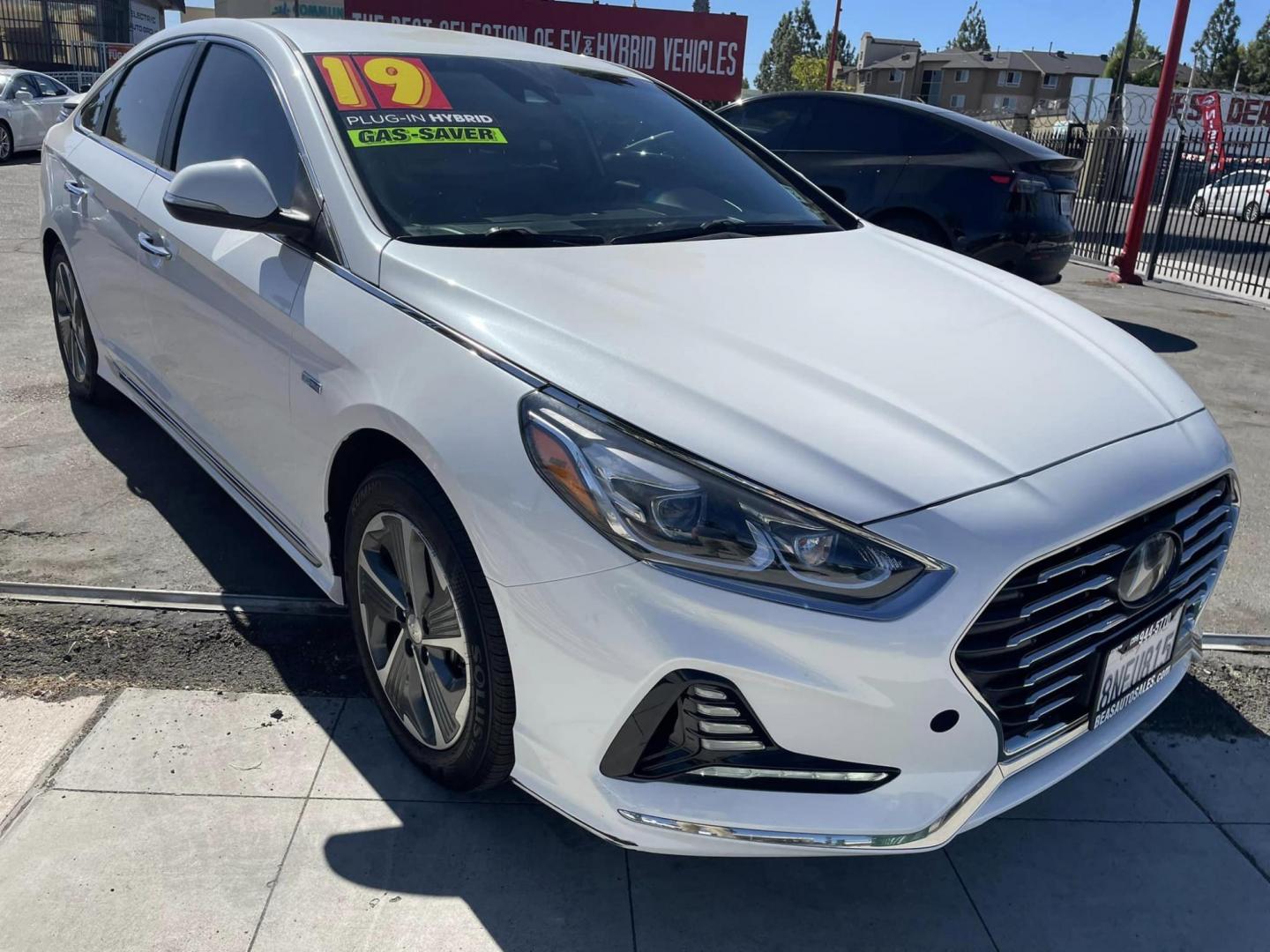 2019 Hyundai Sonata Plug-In Limited (KMHE54L25KA) with an 2.0L L4 DOHC 16V HYBRID engine, 6A transmission, located at 744 E Miner Ave, Stockton, CA, 95202, (209) 944-5770, 37.956863, -121.282082 - Photo#0
