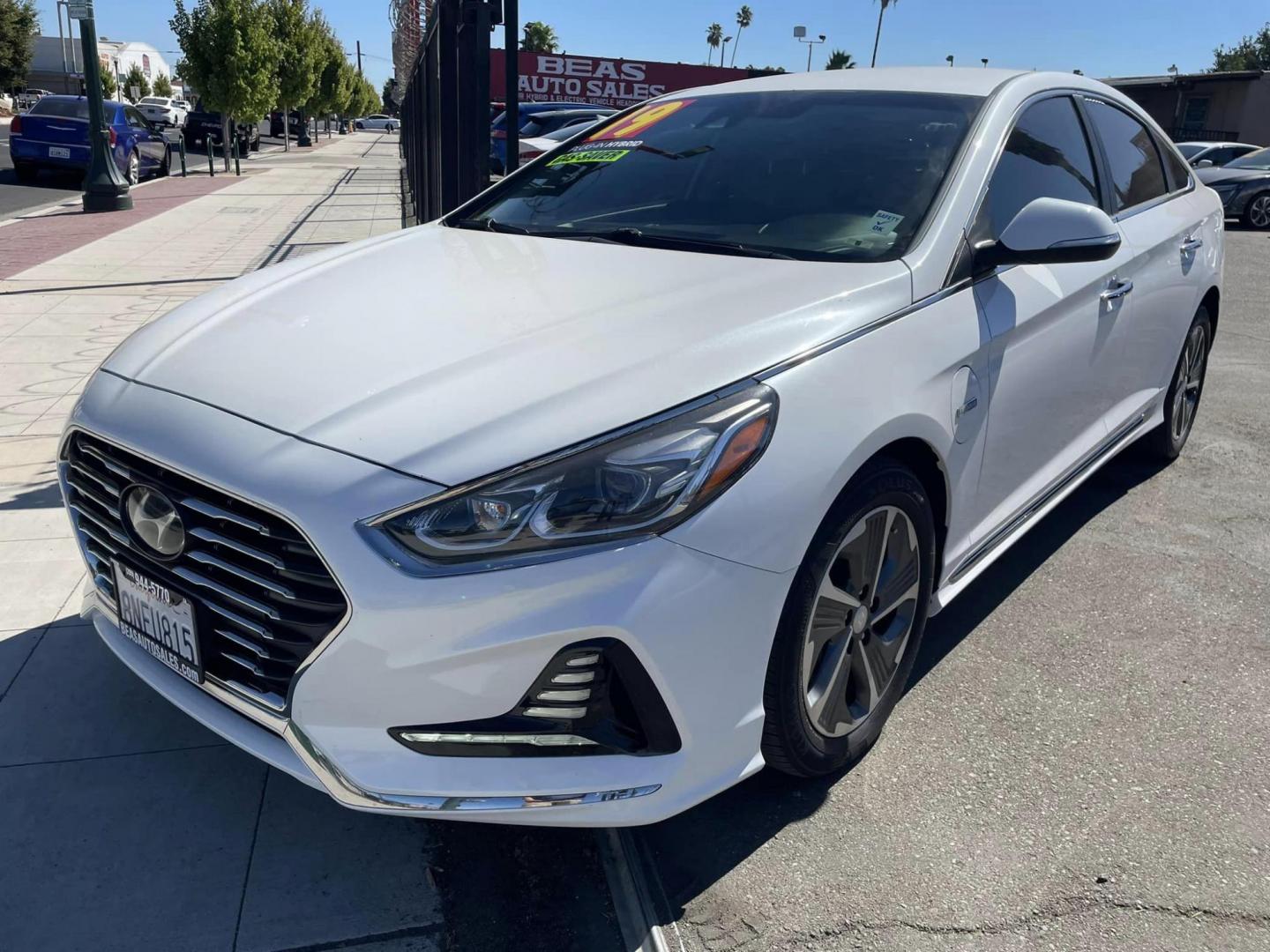 2019 Hyundai Sonata Plug-In Limited (KMHE54L25KA) with an 2.0L L4 DOHC 16V HYBRID engine, 6A transmission, located at 744 E Miner Ave, Stockton, CA, 95202, (209) 944-5770, 37.956863, -121.282082 - Photo#3
