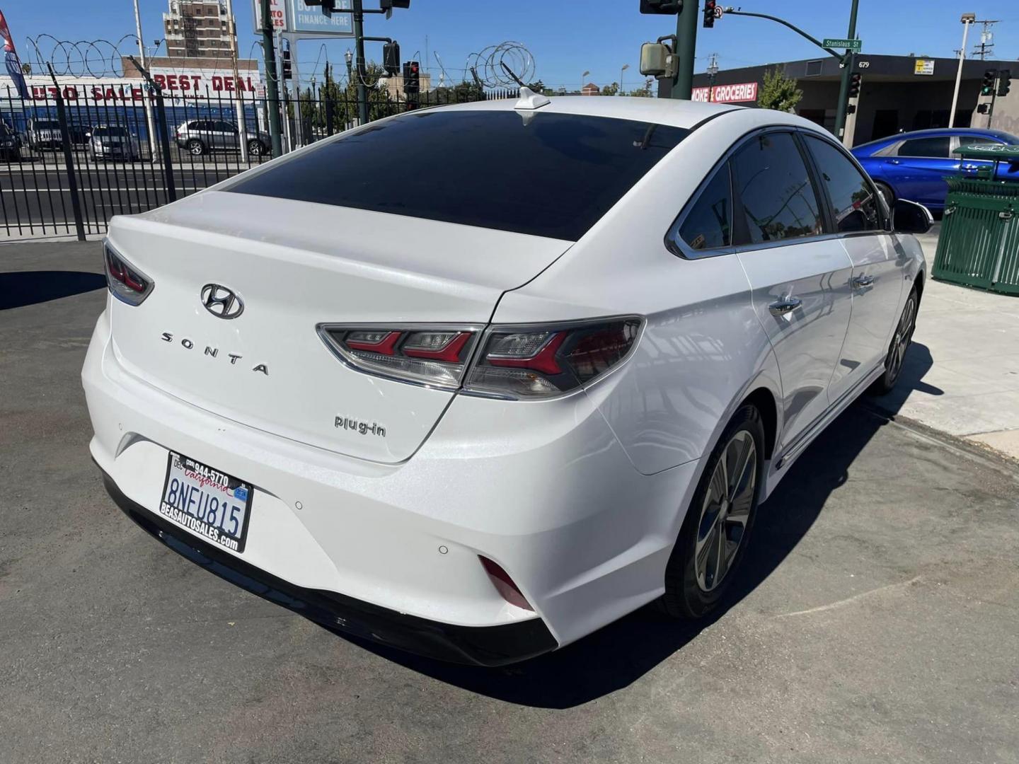 2019 Hyundai Sonata Plug-In Limited (KMHE54L25KA) with an 2.0L L4 DOHC 16V HYBRID engine, 6A transmission, located at 744 E Miner Ave, Stockton, CA, 95202, (209) 944-5770, 37.956863, -121.282082 - Photo#12