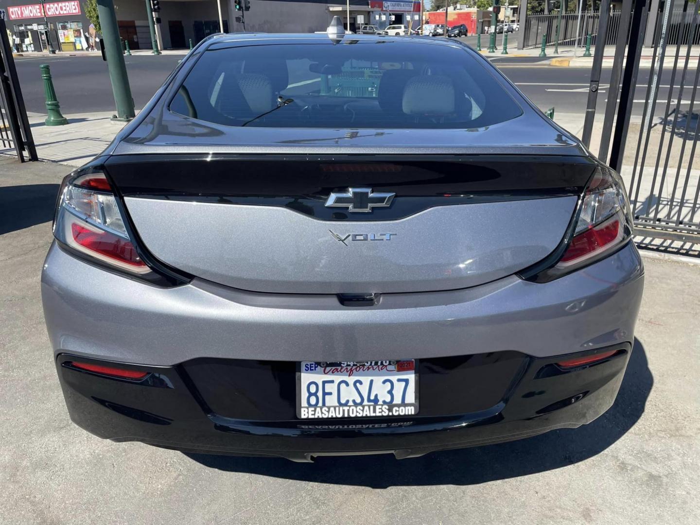 2018 DARK GRAY Chevrolet Volt LT (1G1RC6S51JU) with an 1.5L L4 DOHC 16V engine, CVT transmission, located at 744 E Miner Ave, Stockton, CA, 95202, (209) 944-5770, 37.956863, -121.282082 - Photo#14
