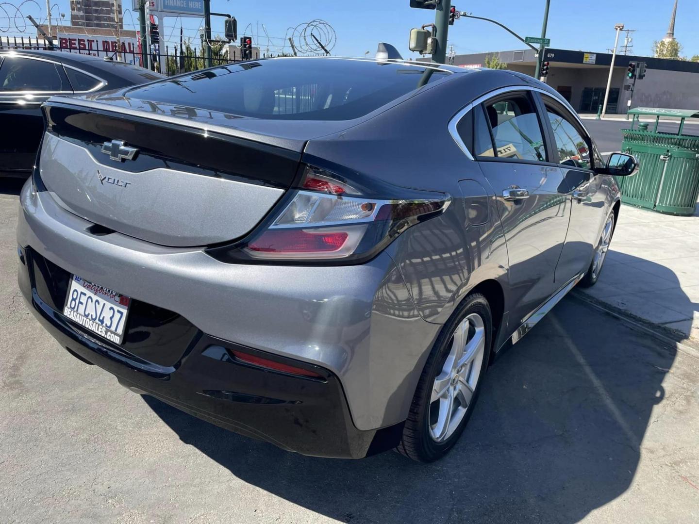 2018 DARK GRAY Chevrolet Volt LT (1G1RC6S51JU) with an 1.5L L4 DOHC 16V engine, CVT transmission, located at 744 E Miner Ave, Stockton, CA, 95202, (209) 944-5770, 37.956863, -121.282082 - Photo#15