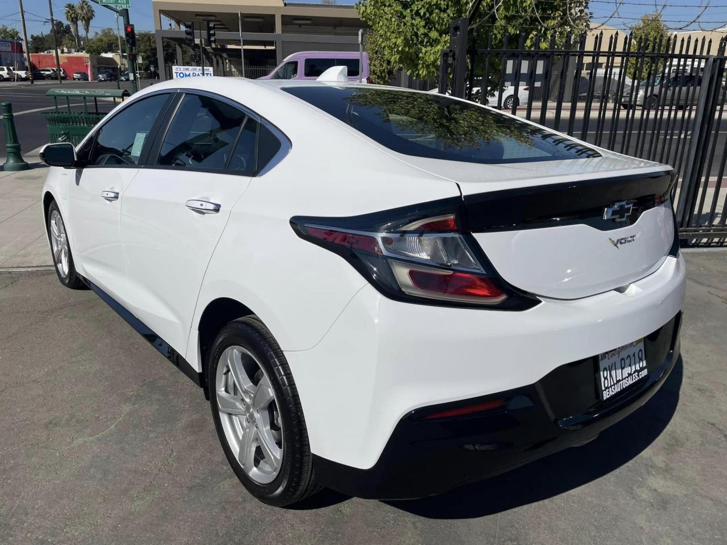 2019 WHITE Chevrolet Volt LT (1G1RC6S58KU) with an 1.5L L4 DOHC 16V engine, CVT transmission, located at 744 E Miner Ave, Stockton, CA, 95202, (209) 944-5770, 37.956863, -121.282082 - Photo#13