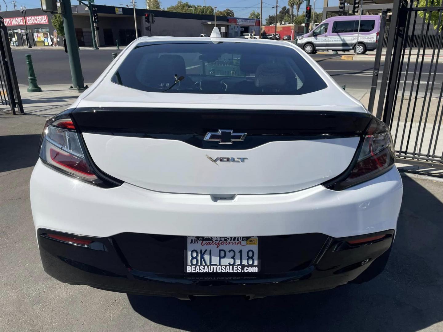 2019 WHITE Chevrolet Volt LT (1G1RC6S58KU) with an 1.5L L4 DOHC 16V engine, CVT transmission, located at 744 E Miner Ave, Stockton, CA, 95202, (209) 944-5770, 37.956863, -121.282082 - Photo#14