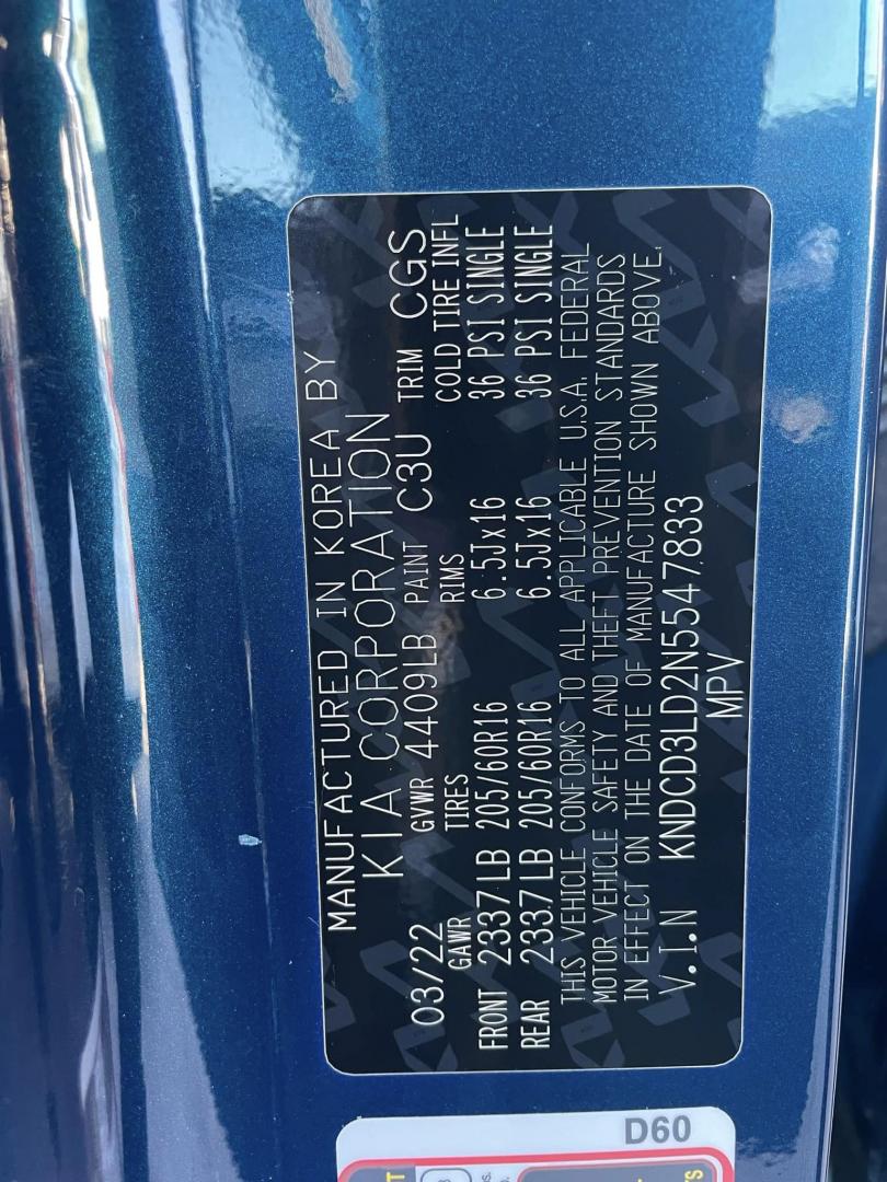 2022 Kia Niro Plug In Hybrid EX (KNDCD3LD2N5) , 6A transmission, located at 744 E Miner Ave, Stockton, CA, 95202, (209) 944-5770, 37.956863, -121.282082 - Photo#12