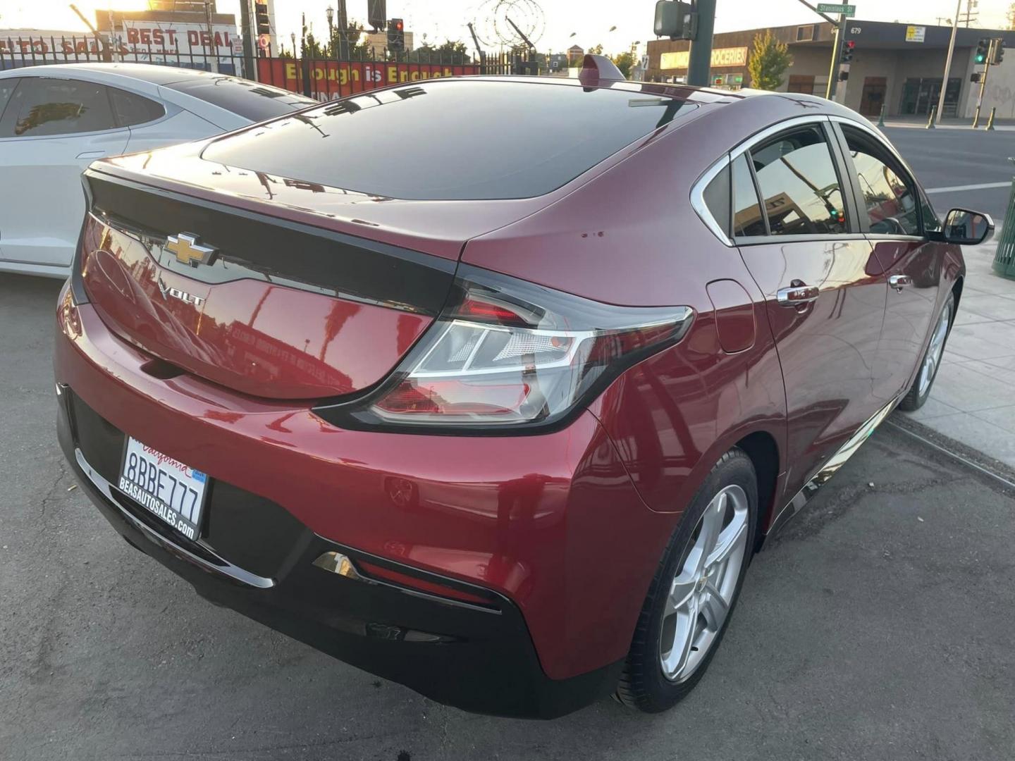 2018 RED Chevrolet Volt LT (1G1RC6S56JU) with an 1.5L L4 DOHC 16V engine, CVT transmission, located at 744 E Miner Ave, Stockton, CA, 95202, (209) 944-5770, 37.956863, -121.282082 - Photo#11