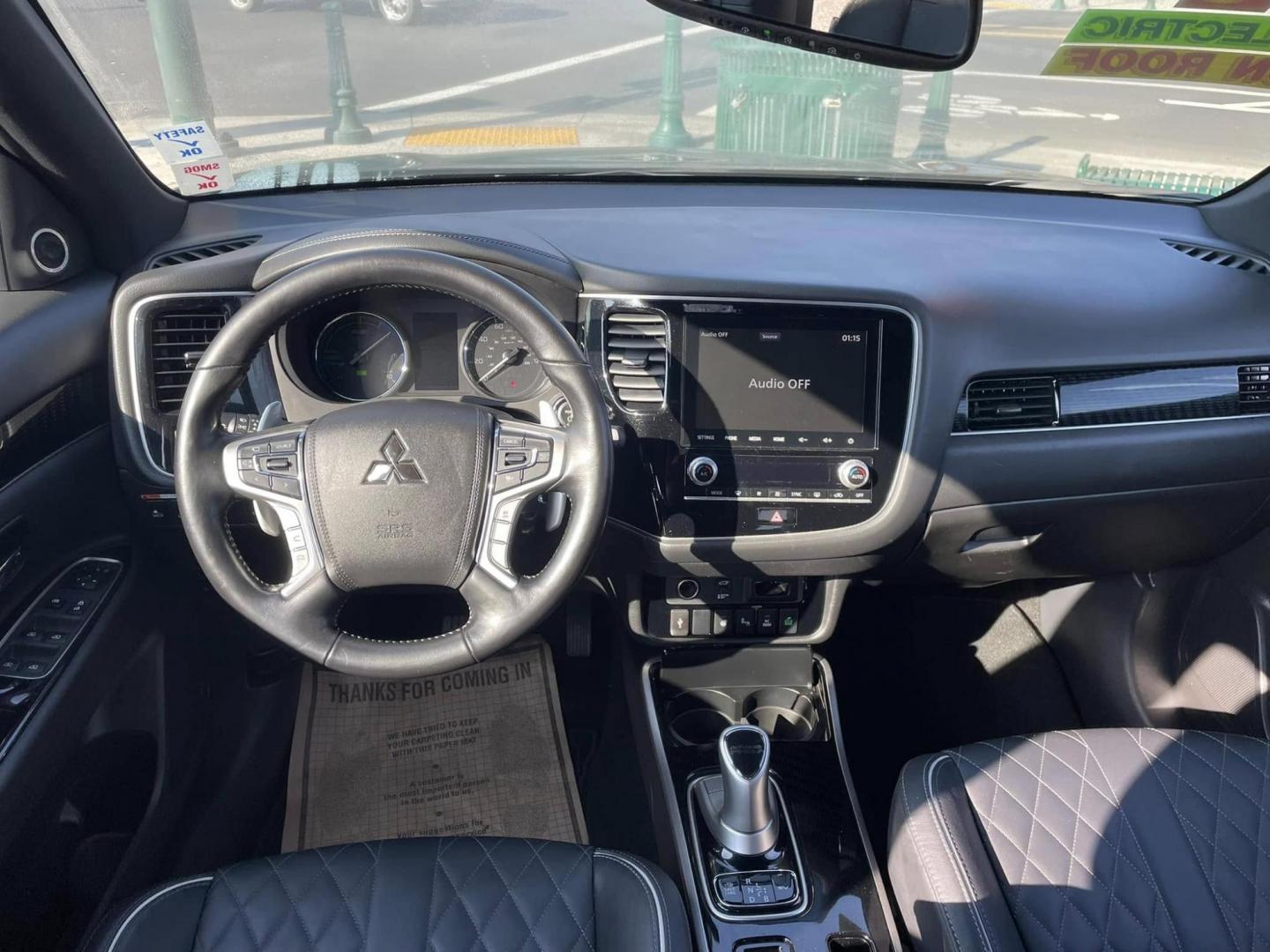 2021 RUBY BLACK Mitsubishi Outlander PHEV SEL (JA4J2VA72MZ) with an 2.0L L4 DOHC 16V HYBRID engine, 1A transmission, located at 744 E Miner Ave, Stockton, CA, 95202, (209) 944-5770, 37.956863, -121.282082 - Photo#6