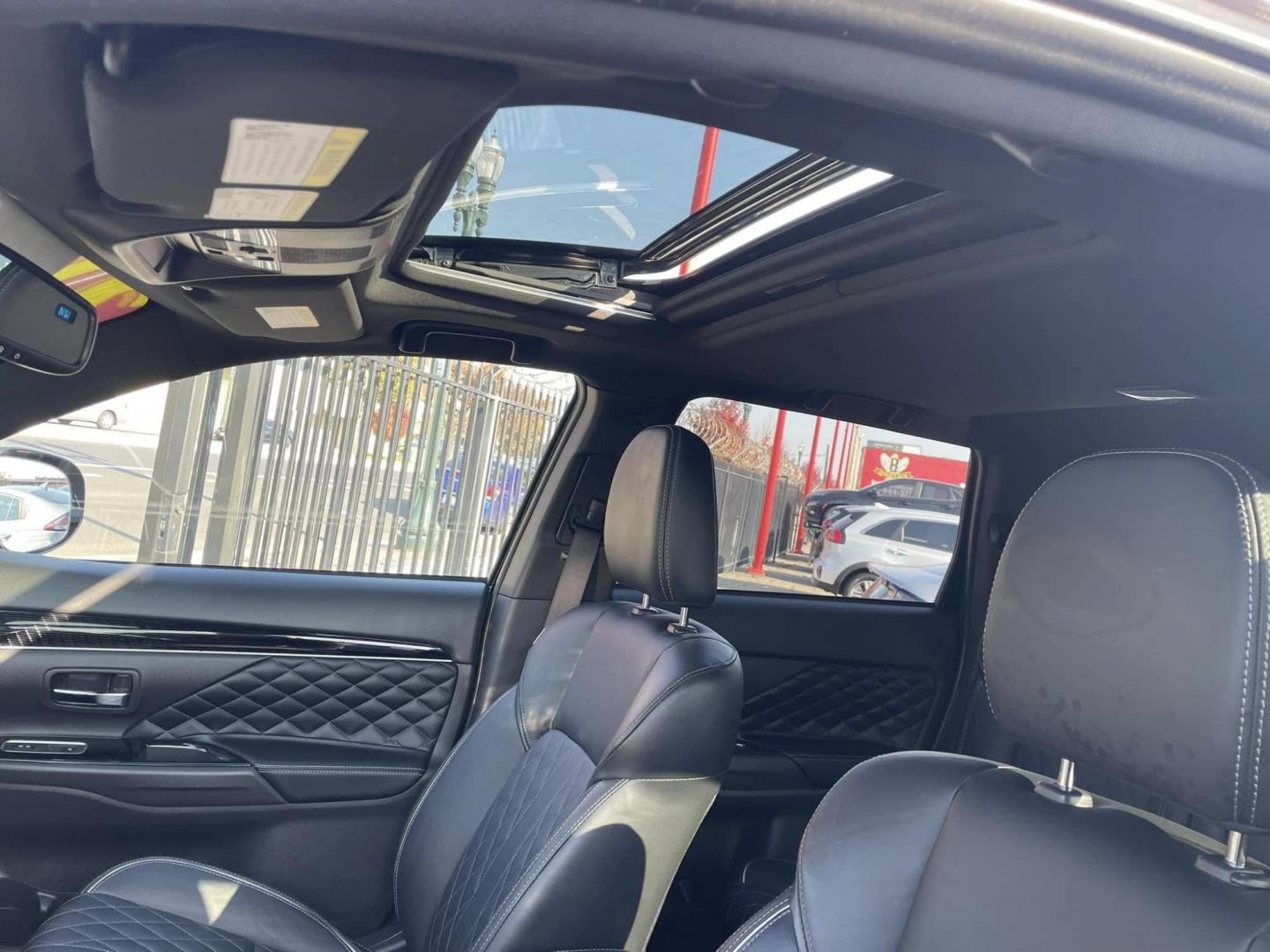 2021 RUBY BLACK Mitsubishi Outlander PHEV SEL (JA4J2VA72MZ) with an 2.0L L4 DOHC 16V HYBRID engine, 1A transmission, located at 744 E Miner Ave, Stockton, CA, 95202, (209) 944-5770, 37.956863, -121.282082 - Photo#7