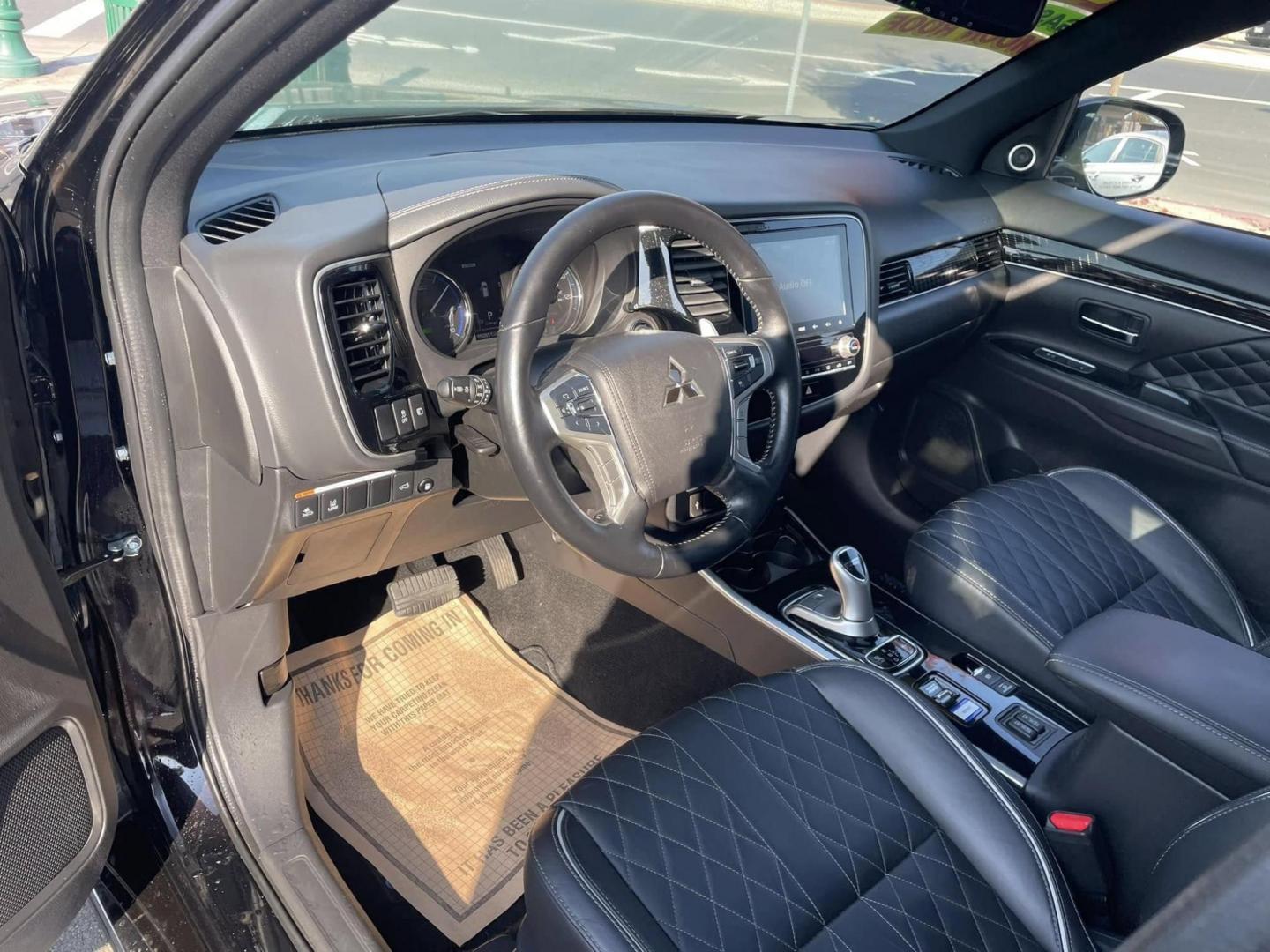 2021 RUBY BLACK Mitsubishi Outlander PHEV SEL (JA4J2VA72MZ) with an 2.0L L4 DOHC 16V HYBRID engine, 1A transmission, located at 744 E Miner Ave, Stockton, CA, 95202, (209) 944-5770, 37.956863, -121.282082 - Photo#5