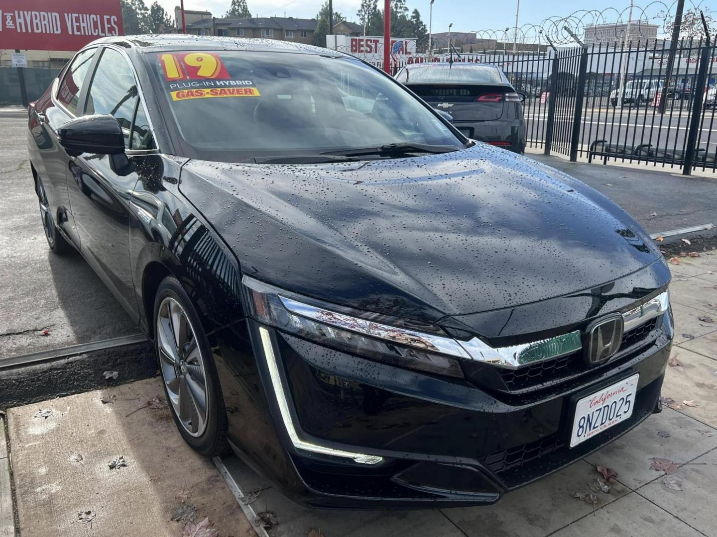 2019 BLACK Honda Clarity Plug-In Hybrid (JHMZC5F19KC) with an 1.5L L4 DOHC 16V HYBRID engine, CVT transmission, located at 744 E Miner Ave, Stockton, CA, 95202, (209) 944-5770, 37.956863, -121.282082 - PLUS TAXES AND FEES NO CHARGER AVAILABE SIN CARGADOR DISPONIBLE - Photo#0