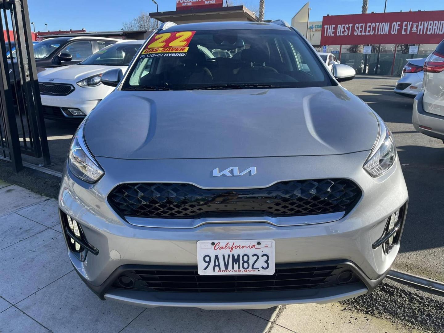 2022 DARK GRAY /GRAY Kia Niro Plug In Hybrid LXS (KNDCM3LD1N5) , 6A transmission, located at 744 E Miner Ave, Stockton, CA, 95202, (209) 944-5770, 37.956863, -121.282082 - PLUS TAXES AND FEES - Photo#2