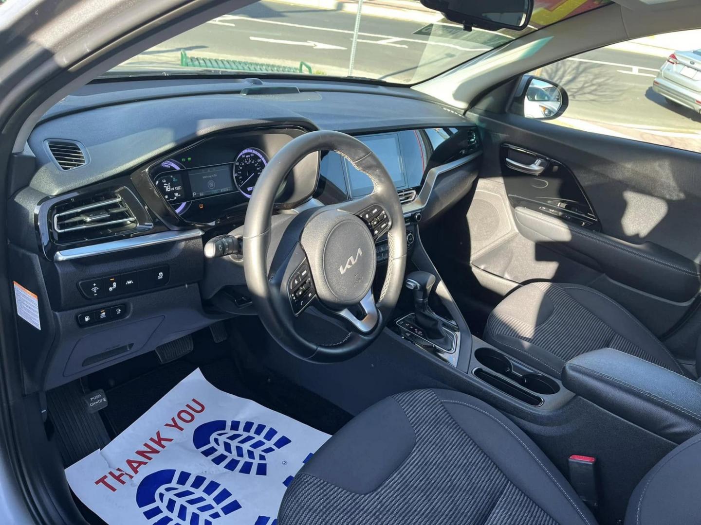 2022 DARK GRAY /GRAY Kia Niro Plug In Hybrid LXS (KNDCM3LD1N5) , 6A transmission, located at 744 E Miner Ave, Stockton, CA, 95202, (209) 944-5770, 37.956863, -121.282082 - PLUS TAXES AND FEES - Photo#6
