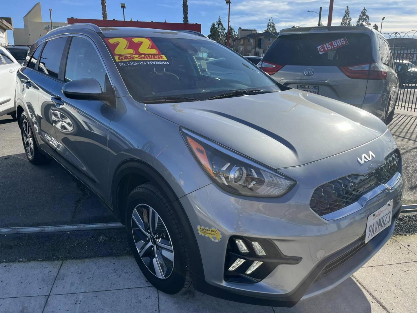 2022 DARK GRAY /GRAY Kia Niro Plug In Hybrid LXS (KNDCM3LD1N5) , 6A transmission, located at 744 E Miner Ave, Stockton, CA, 95202, (209) 944-5770, 37.956863, -121.282082 - PLUS TAXES AND FEES - Photo#1