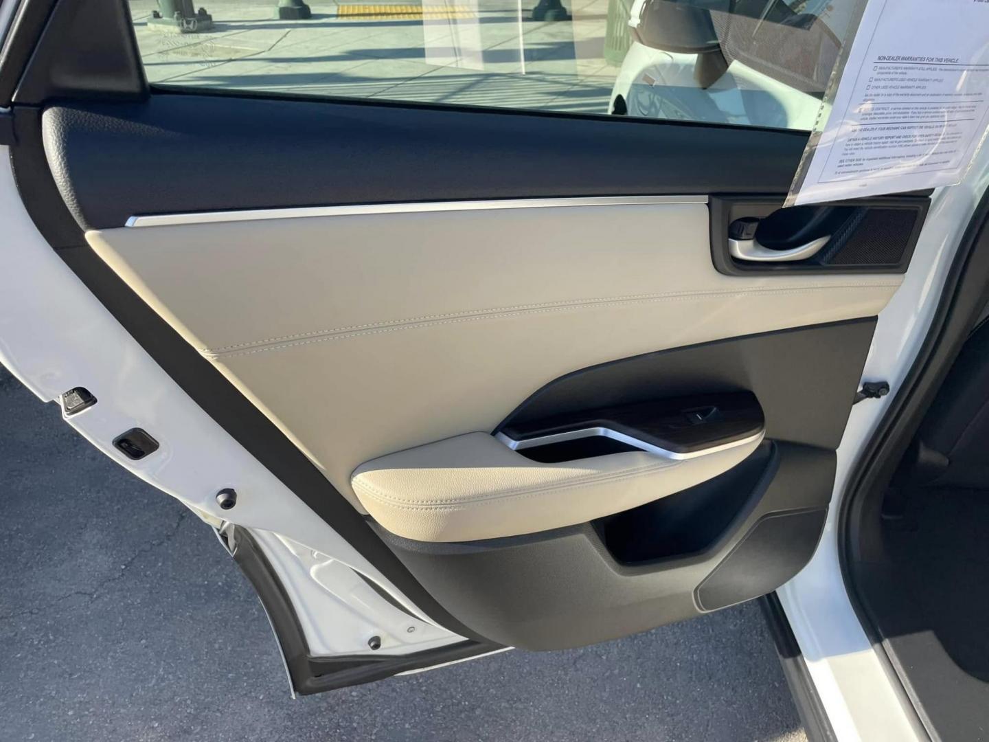 2019 WHITE Honda Clarity Plug-In Hybrid (JHMZC5F14KC) with an 1.5L L4 DOHC 16V HYBRID engine, CVT transmission, located at 744 E Miner Ave, Stockton, CA, 95202, (209) 944-5770, 37.956863, -121.282082 - PLUS TAXES AND FEES - Photo#8