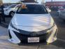 2021 WHITE Toyota Prius Prime LE (JTDKAMFP0M3) with an 1.8L L4 DOHC 16V HYBRID engine, CVT transmission, located at 744 E Miner Ave, Stockton, CA, 95202, (209) 944-5770, 37.956863, -121.282082 - PLUS TAXES AND FEES - Photo#2