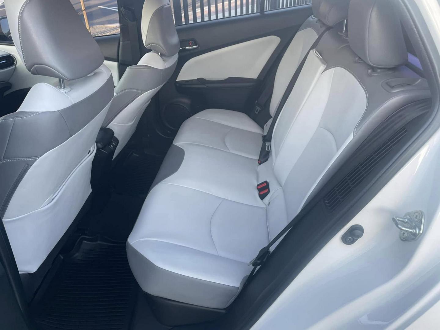 2021 WHITE Toyota Prius Prime LE (JTDKAMFP0M3) with an 1.8L L4 DOHC 16V HYBRID engine, CVT transmission, located at 744 E Miner Ave, Stockton, CA, 95202, (209) 944-5770, 37.956863, -121.282082 - PLUS TAXES AND FEES - Photo#10