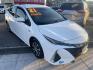 2021 WHITE Toyota Prius Prime LE (JTDKAMFP0M3) with an 1.8L L4 DOHC 16V HYBRID engine, CVT transmission, located at 744 E Miner Ave, Stockton, CA, 95202, (209) 944-5770, 37.956863, -121.282082 - PLUS TAXES AND FEES - Photo#0