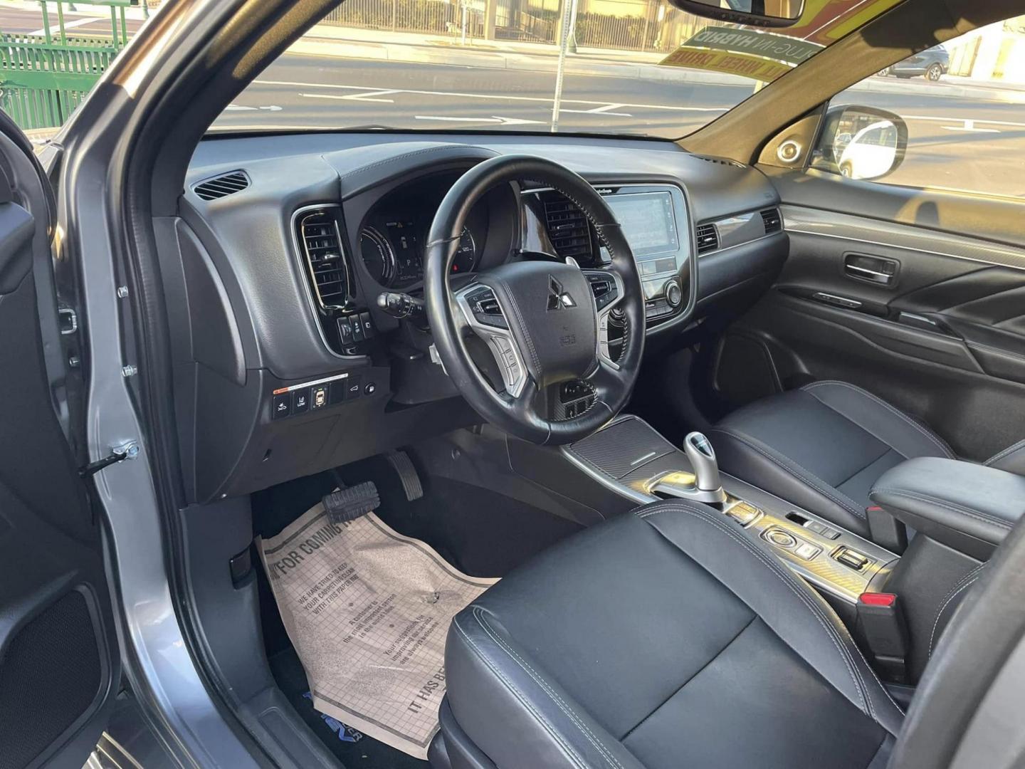 2019 DARK GRAY Mitsubishi Outlander PHEV GT (JA4J24A53KZ) with an 2.0L L4 DOHC 16V HYBRID engine, 1A transmission, located at 744 E Miner Ave, Stockton, CA, 95202, (209) 944-5770, 37.956863, -121.282082 - PLUS TAXES AND FEES - Photo#4