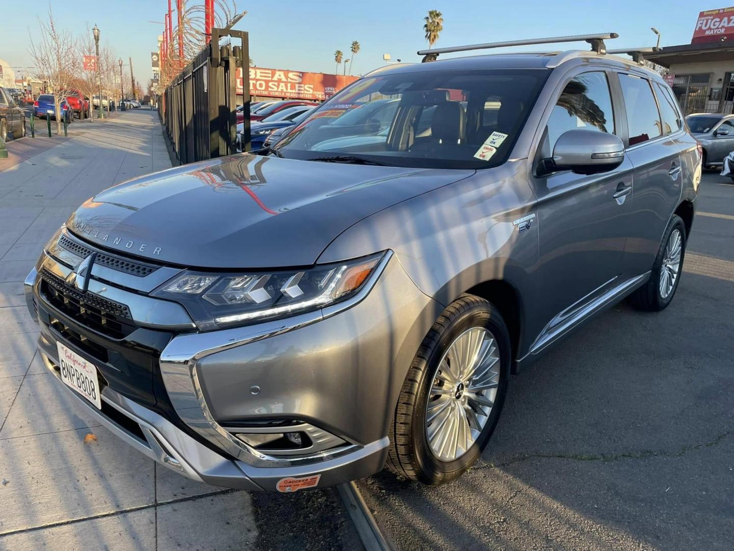 2019 DARK GRAY Mitsubishi Outlander PHEV GT (JA4J24A53KZ) with an 2.0L L4 DOHC 16V HYBRID engine, 1A transmission, located at 744 E Miner Ave, Stockton, CA, 95202, (209) 944-5770, 37.956863, -121.282082 - PLUS TAXES AND FEES - Photo#2
