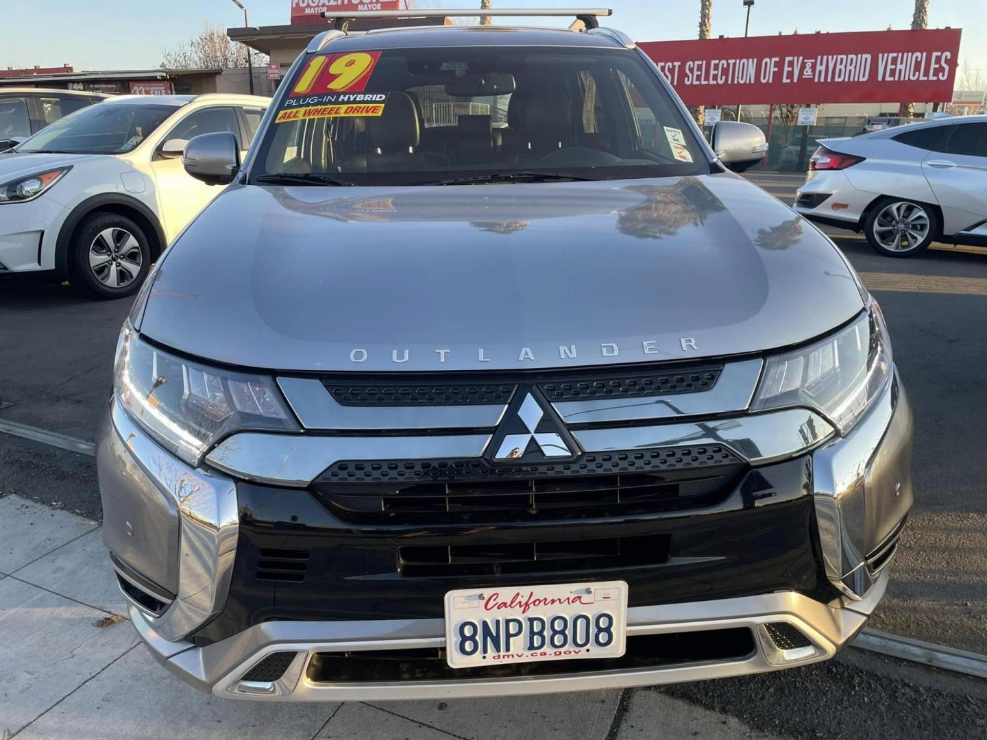 2019 DARK GRAY Mitsubishi Outlander PHEV GT (JA4J24A53KZ) with an 2.0L L4 DOHC 16V HYBRID engine, 1A transmission, located at 744 E Miner Ave, Stockton, CA, 95202, (209) 944-5770, 37.956863, -121.282082 - PLUS TAXES AND FEES - Photo#1