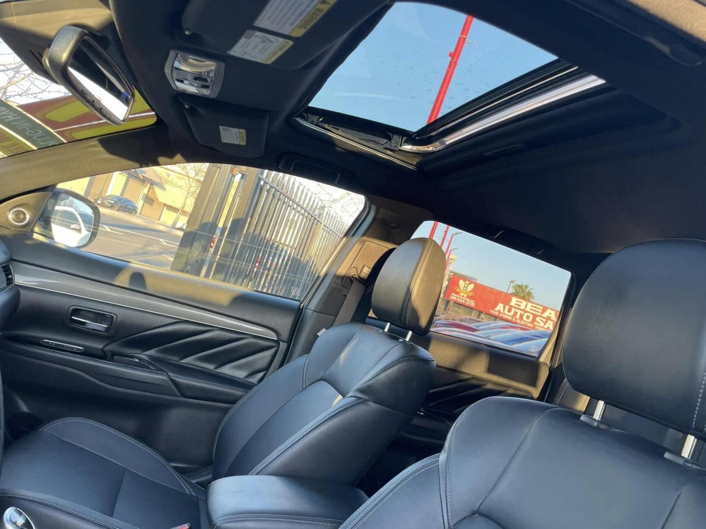 2019 DARK GRAY Mitsubishi Outlander PHEV GT (JA4J24A53KZ) with an 2.0L L4 DOHC 16V HYBRID engine, 1A transmission, located at 744 E Miner Ave, Stockton, CA, 95202, (209) 944-5770, 37.956863, -121.282082 - PLUS TAXES AND FEES - Photo#6