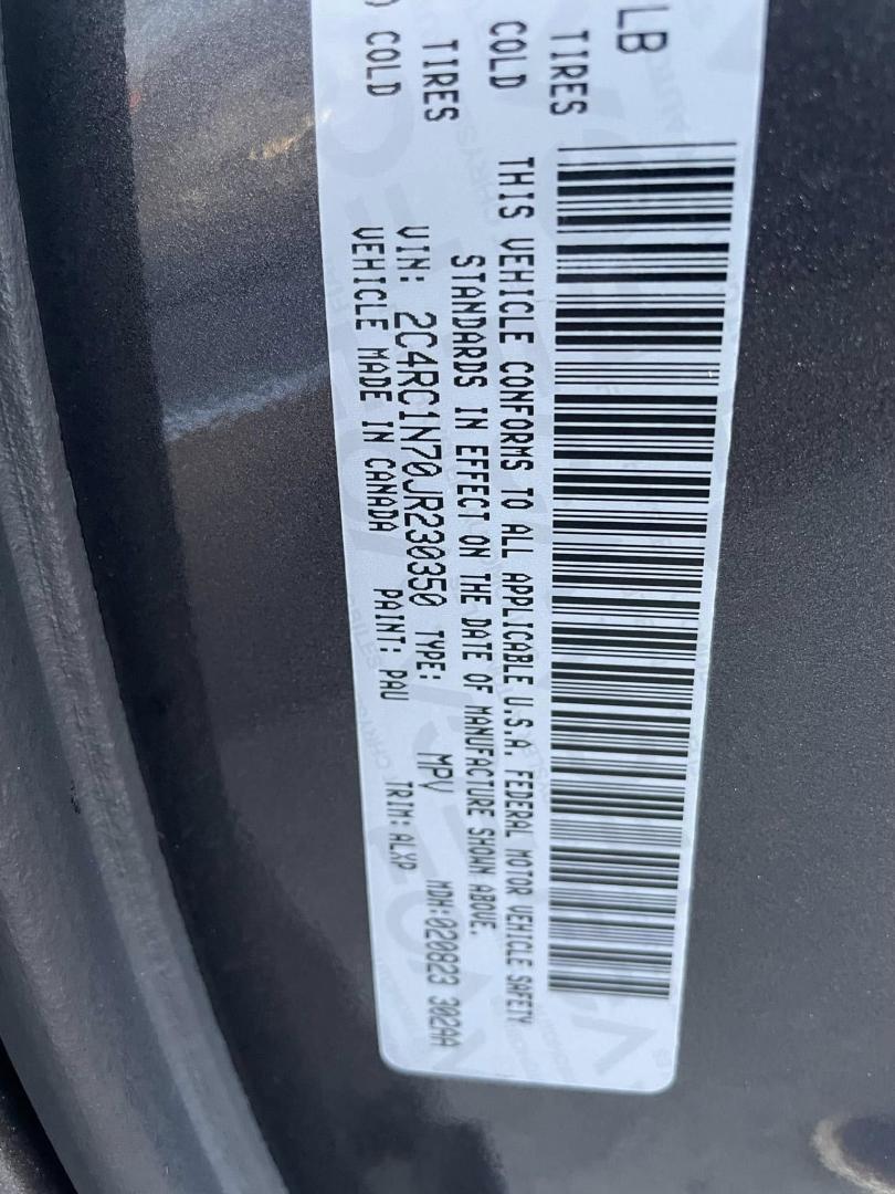 2018 Chrysler Pacifica Hybrid Limited (2C4RC1N70JR) with an 3.6L V6 DOHC 24V HYBRID engine, CVT transmission, located at 744 E Miner Ave, Stockton, CA, 95202, (209) 944-5770, 37.956863, -121.282082 - PLUS TAXES AND FEES NO CHARGER AVAILABLE - Photo#14