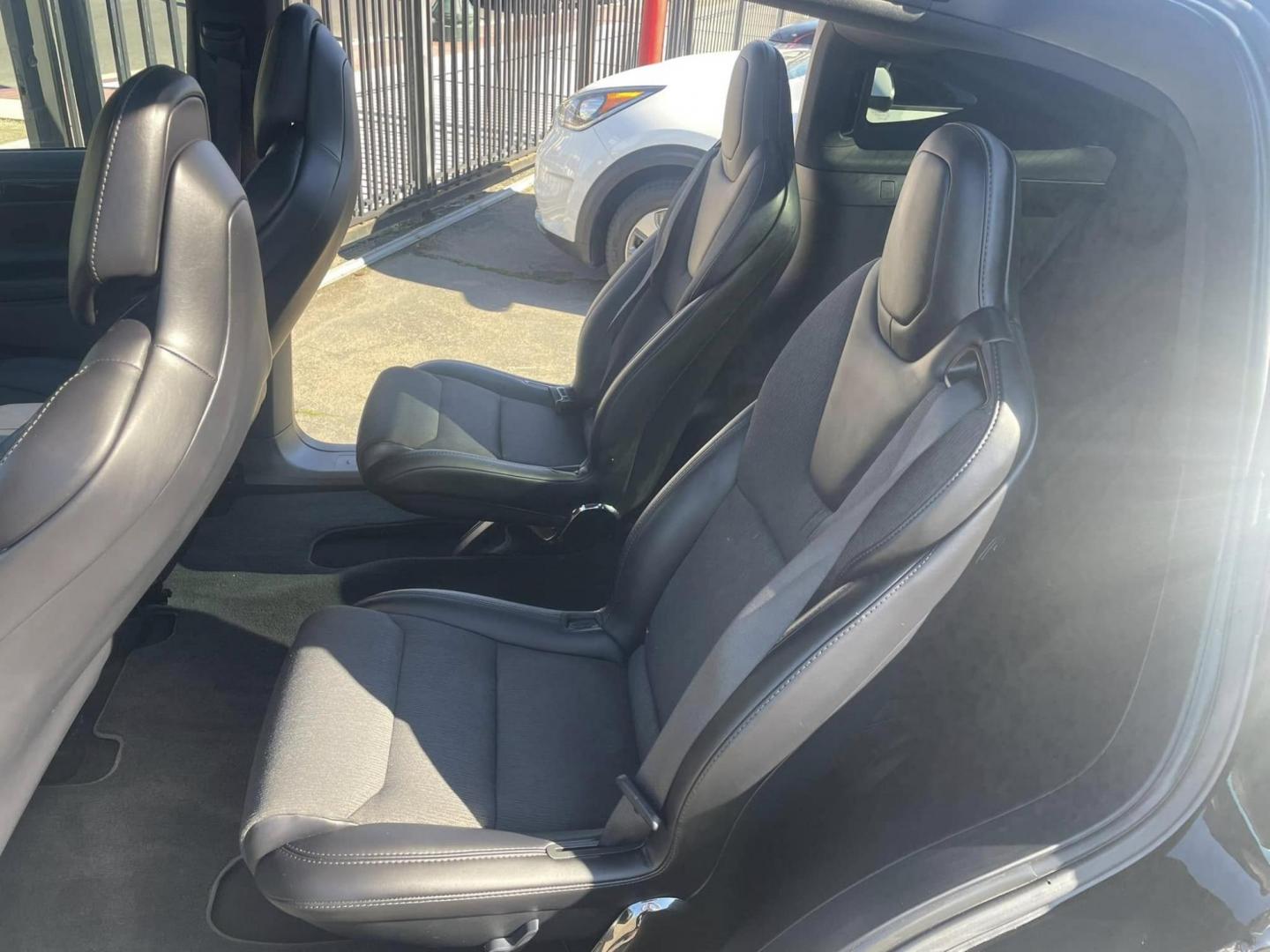 2018 BLACK Tesla Model X 90D (5YJXCBE26JF) with an ELECTRIC engine, 1A transmission, located at 744 E Miner Ave, Stockton, CA, 95202, (209) 944-5770, 37.956863, -121.282082 - PLUS TAXES AND FEES - Photo#8