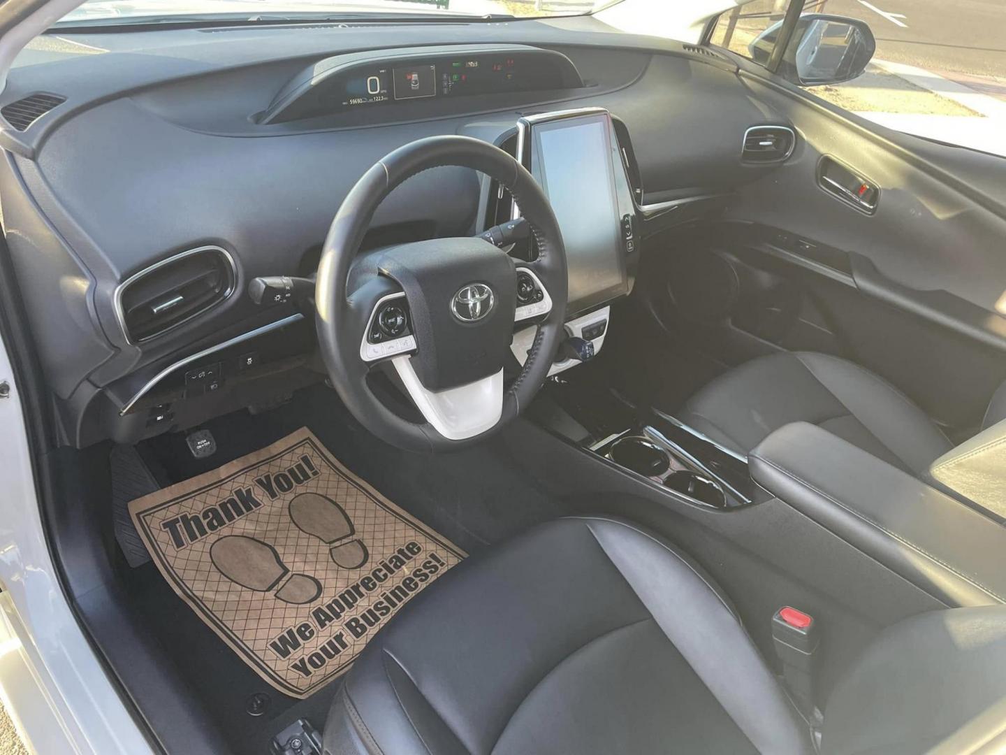 2018 WHITE Toyota Prius Prime Premium (JTDKARFP4J3) with an 1.8L L4 DOHC 16V HYBRID engine, CVT transmission, located at 744 E Miner Ave, Stockton, CA, 95202, (209) 944-5770, 37.956863, -121.282082 - PLUS TAXES AND FEES NO CHAGRER AVAILABLE - Photo#6