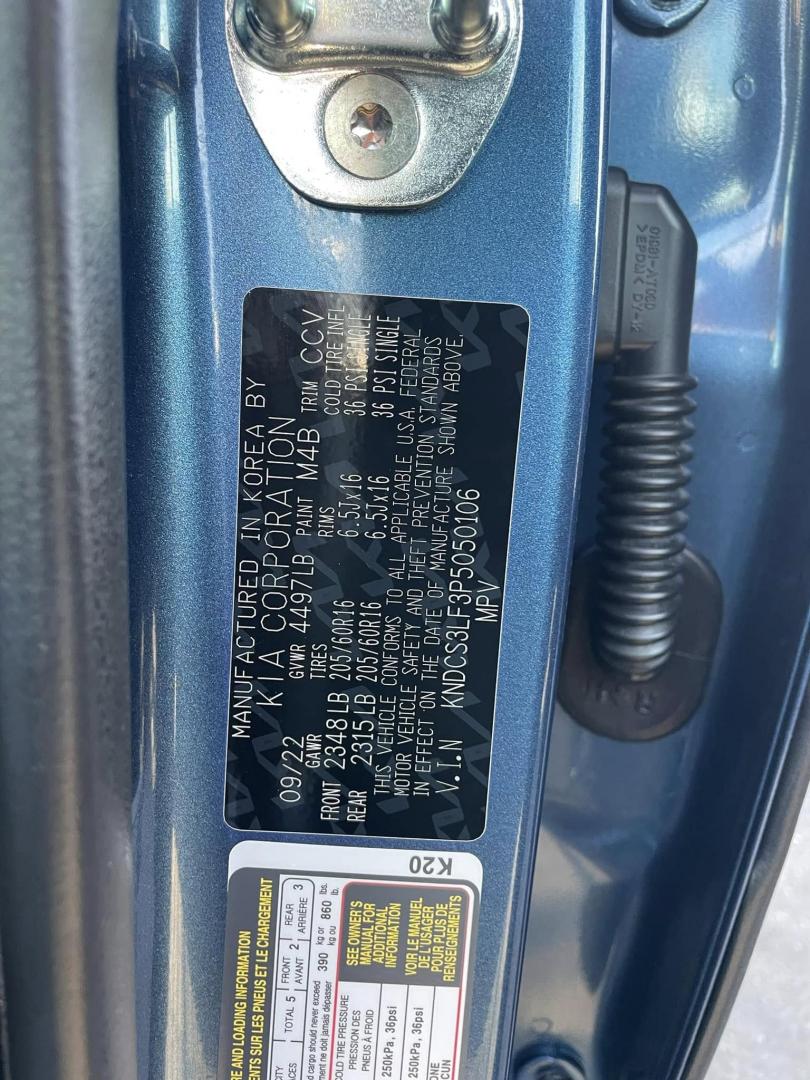 2023 Kia Niro EX (KNDCS3LF3P5) with an 1.6L L4 DOHC 16V HYBRID engine, 6A transmission, located at 744 E Miner Ave, Stockton, CA, 95202, (209) 944-5770, 37.956863, -121.282082 - Photo#16