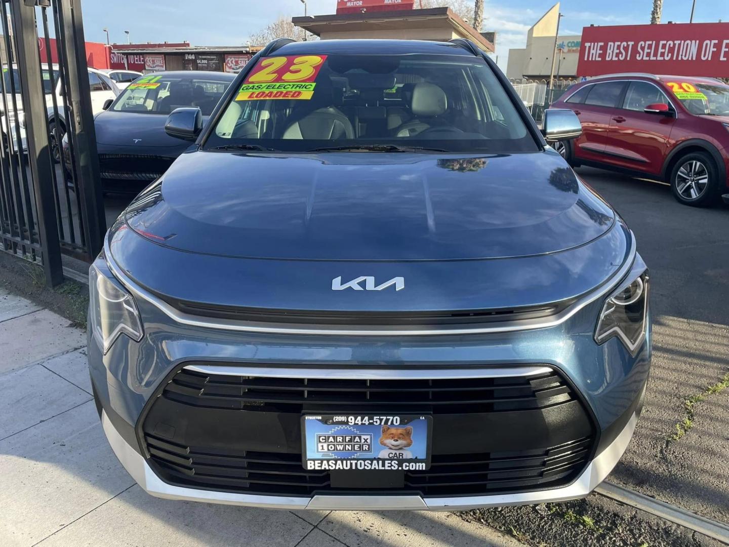 2023 Kia Niro EX (KNDCS3LF3P5) with an 1.6L L4 DOHC 16V HYBRID engine, 6A transmission, located at 744 E Miner Ave, Stockton, CA, 95202, (209) 944-5770, 37.956863, -121.282082 - Photo#2