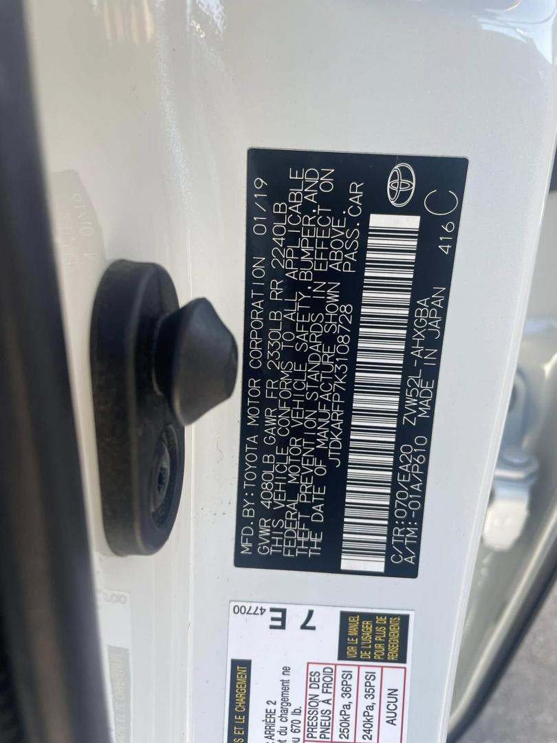 2019 Toyota Prius Prime Premium (JTDKARFP7K3) with an 1.8L L4 DOHC 16V HYBRID engine, CVT transmission, located at 744 E Miner Ave, Stockton, CA, 95202, (209) 944-5770, 37.956863, -121.282082 - PLUS TAXES AND FEES NO CHARGER AVAILABLE - Photo#9