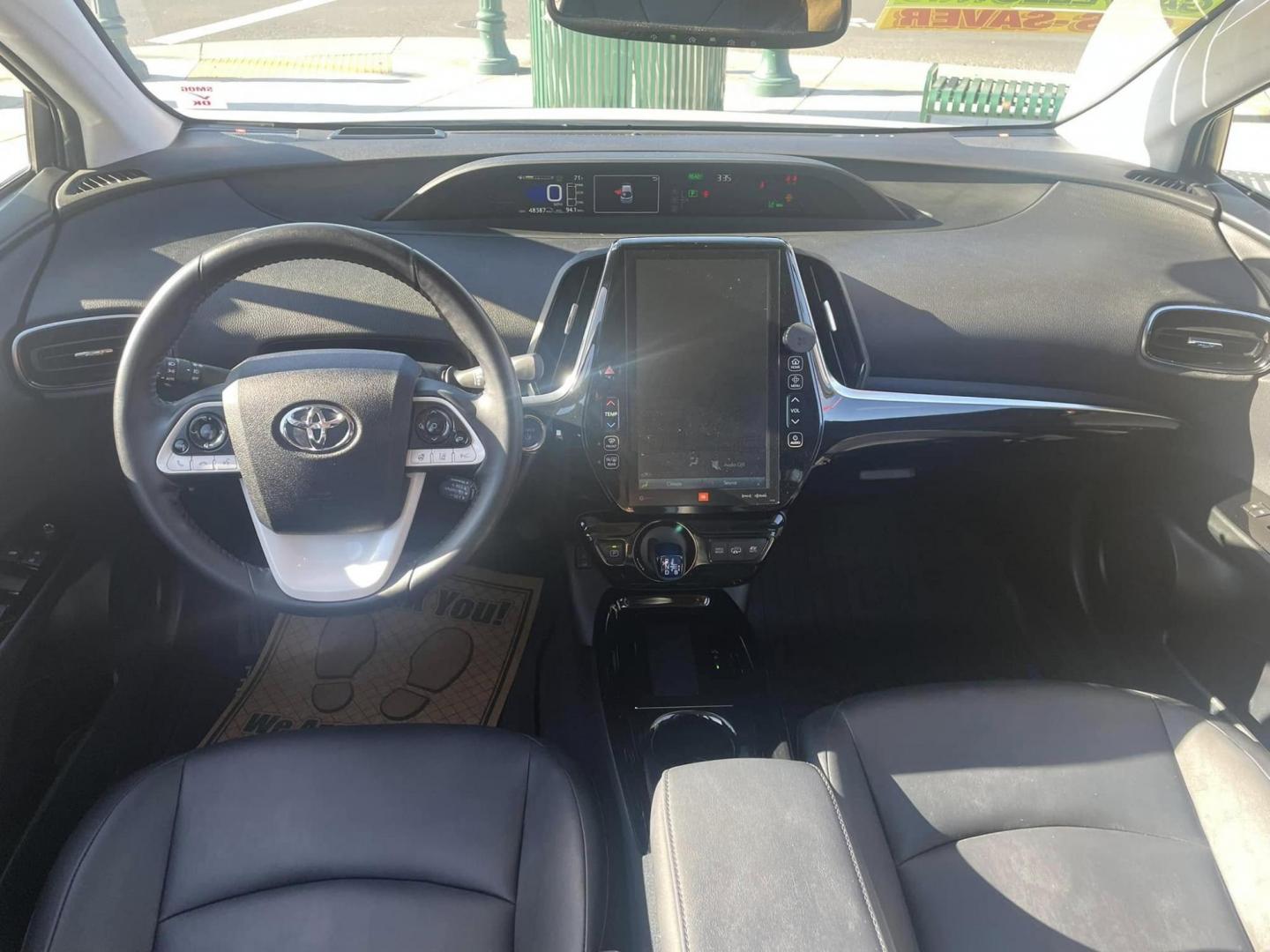 2019 Toyota Prius Prime Premium (JTDKARFP7K3) with an 1.8L L4 DOHC 16V HYBRID engine, CVT transmission, located at 744 E Miner Ave, Stockton, CA, 95202, (209) 944-5770, 37.956863, -121.282082 - PLUS TAXES AND FEES NO CHARGER AVAILABLE - Photo#7