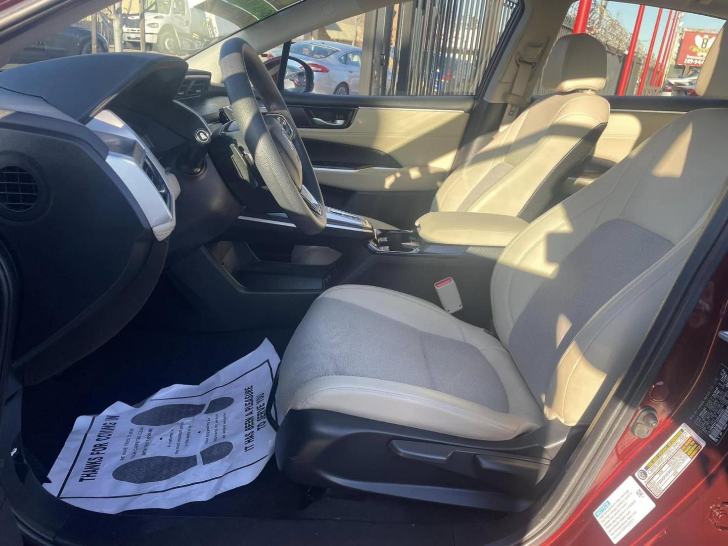 2019 Honda Clarity Plug-In Hybrid (JHMZC5F12KC) with an 1.5L L4 DOHC 16V HYBRID engine, CVT transmission, located at 744 E Miner Ave, Stockton, CA, 95202, (209) 944-5770, 37.956863, -121.282082 - PLUS TAXES AND FEES - Photo#5