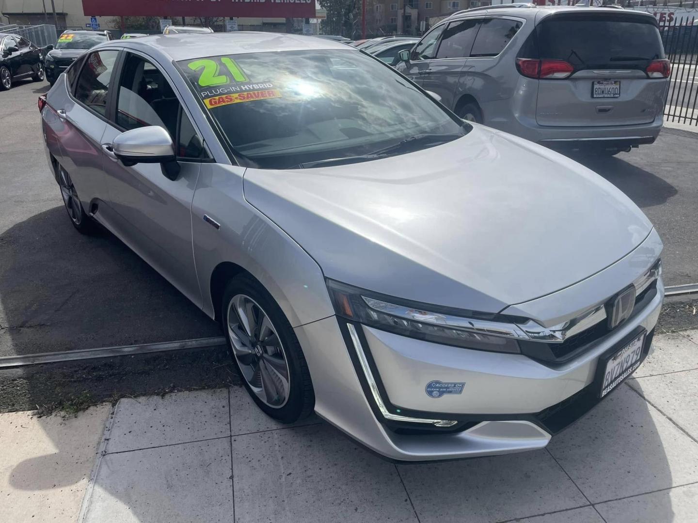 2021 Honda Clarity Plug-In Hybrid (JHMZC5F14MC) with an 1.5L L4 DOHC 16V HYBRID engine, CVT transmission, located at 744 E Miner Ave, Stockton, CA, 95202, (209) 944-5770, 37.956863, -121.282082 - PLUS TAXES AND FEES NO CHARGER AVAILABLE - Photo#1