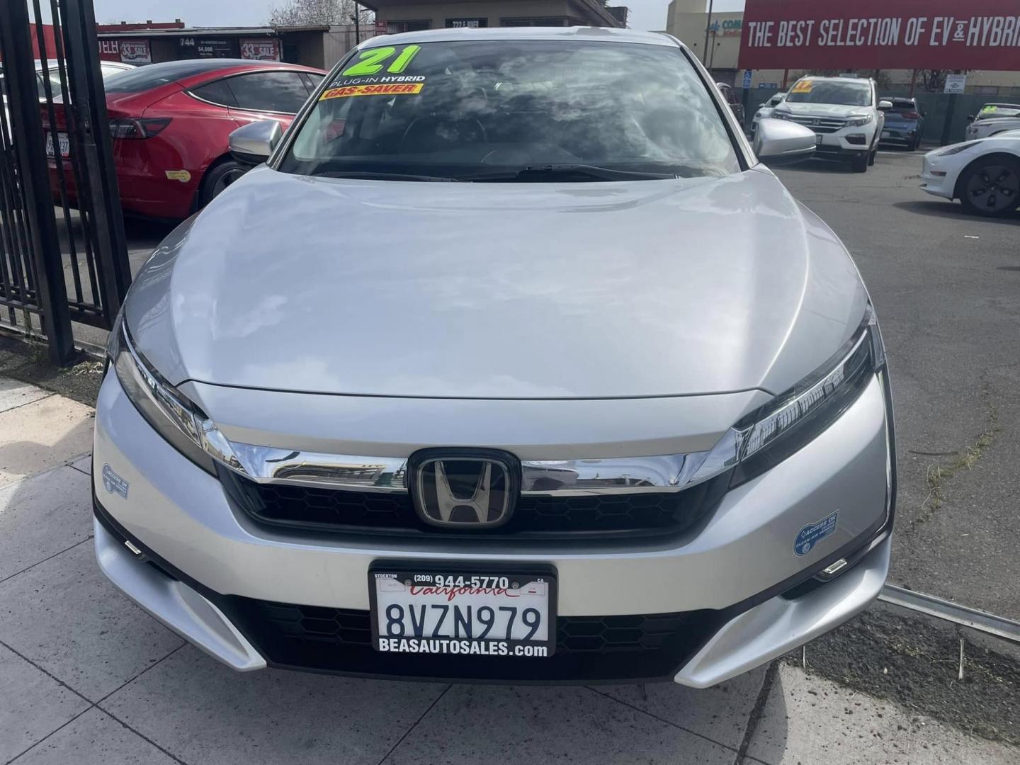 2021 Honda Clarity Plug-In Hybrid (JHMZC5F14MC) with an 1.5L L4 DOHC 16V HYBRID engine, CVT transmission, located at 744 E Miner Ave, Stockton, CA, 95202, (209) 944-5770, 37.956863, -121.282082 - PLUS TAXES AND FEES NO CHARGER AVAILABLE - Photo#2