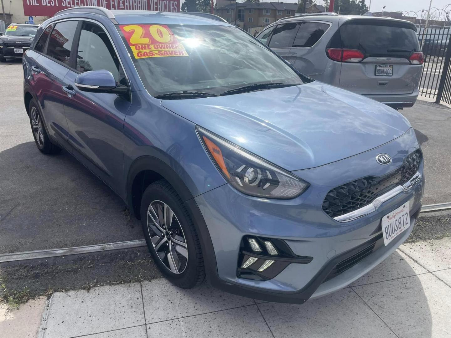 2020 Kia Niro Plug In Hybrid EX (KNDCD3LD9L5) , 6A transmission, located at 744 E Miner Ave, Stockton, CA, 95202, (209) 944-5770, 37.956863, -121.282082 - PLUS TAXES AND FEES NO CHARGER AVAILABLE - Photo#0