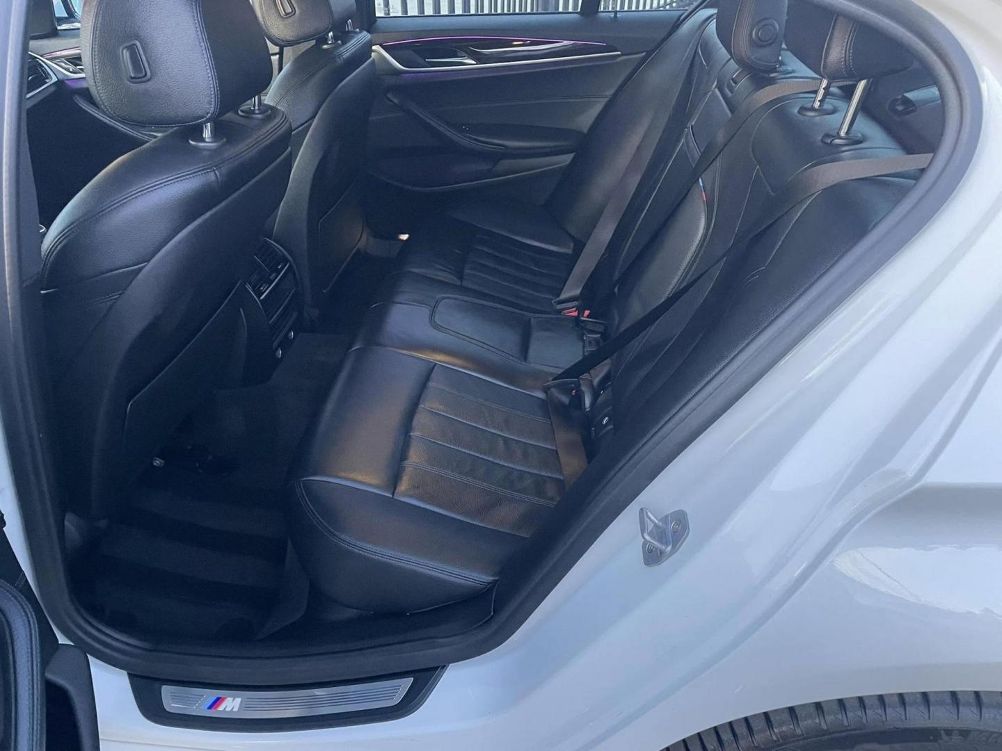 2019 WHITE BMW 5-Series 530e iPerformance (WBAJA9C56KB) with an 2.0L L4 DOHC 16V TURBO HYBRID engine, 8A transmission, located at 744 E Miner Ave, Stockton, CA, 95202, (209) 944-5770, 37.956863, -121.282082 - PLUS TAXES AND FEES NO CHARGER AVAILABLE - Photo#10