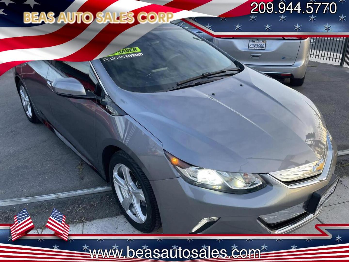 2018 Chevrolet Volt LT (1G1RC6S51JU) with an 1.5L L4 DOHC 16V engine, CVT transmission, located at 744 E Miner Ave, Stockton, CA, 95202, (209) 944-5770, 37.956863, -121.282082- Photo#0
