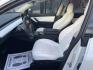 2021 WHITE Tesla Model Y Long Range AWD (5YJYGAEE3MF) with an ELECTRIC engine, 1A transmission, located at 744 E Miner Ave, Stockton, CA, 95202, (209) 944-5770, 37.956863, -121.282082 - Photo#5